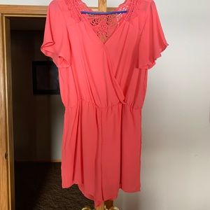 Coral romper